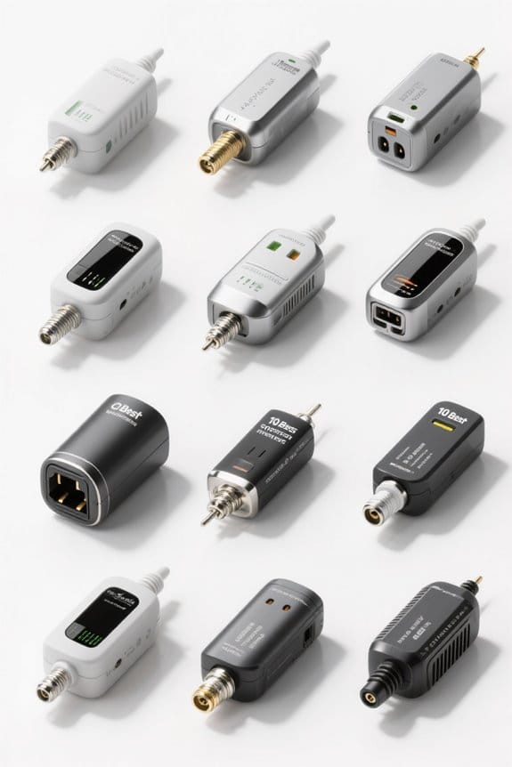 coax surge protectors listed