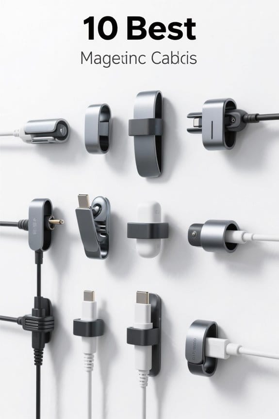magnetic clips for organization