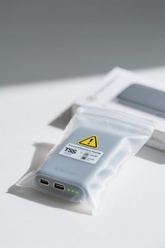 safe travel power bank practices