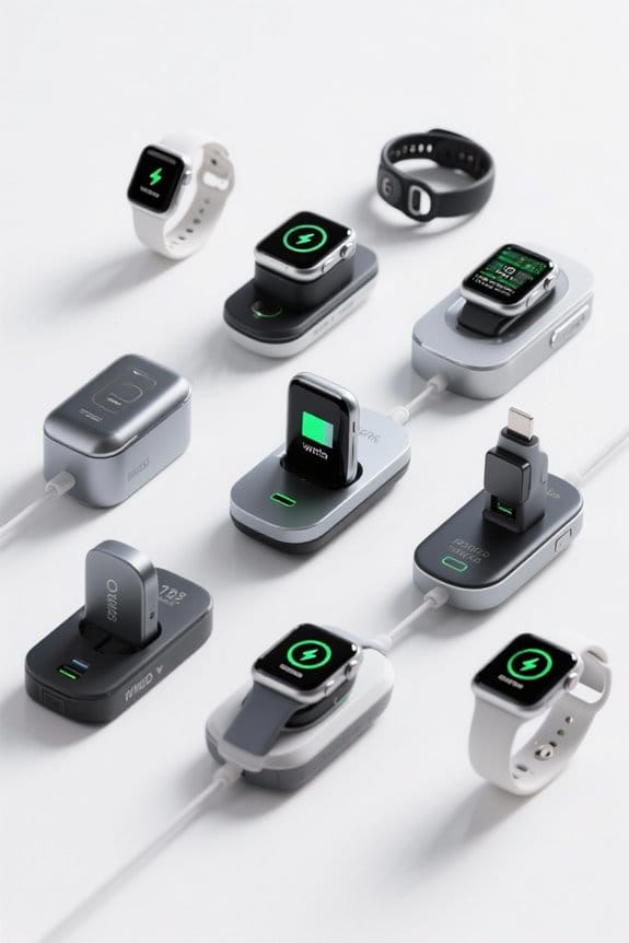 top smartwatch charging options